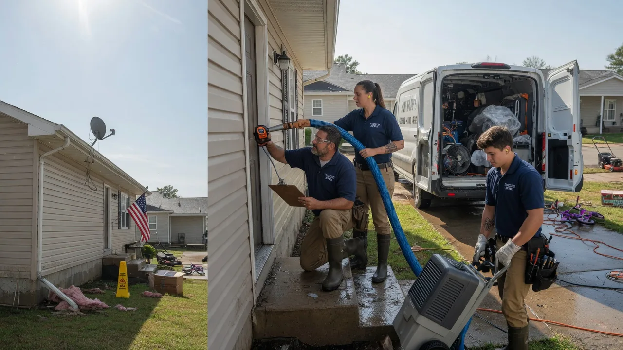 Ceiling Water Damage Restoration in Wells, ME near me